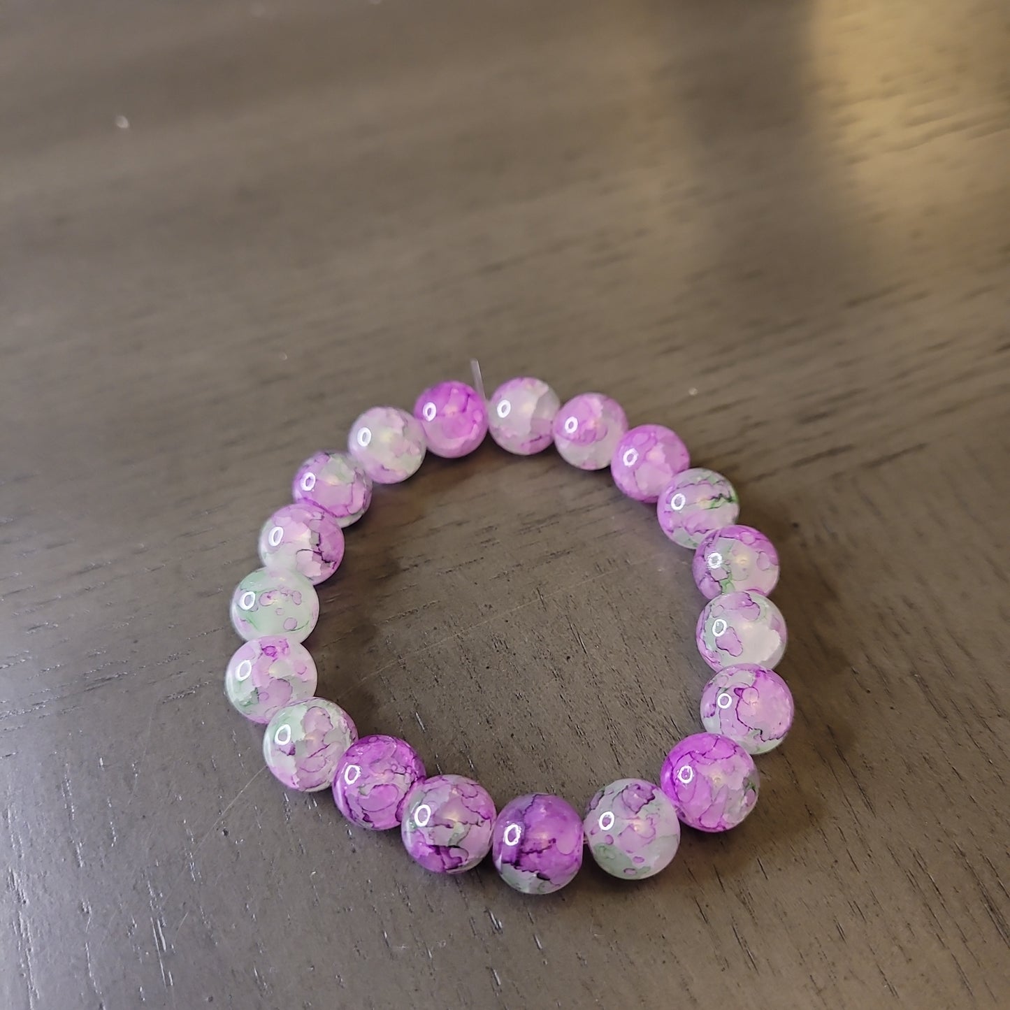 Lavender dream beaded bracelet